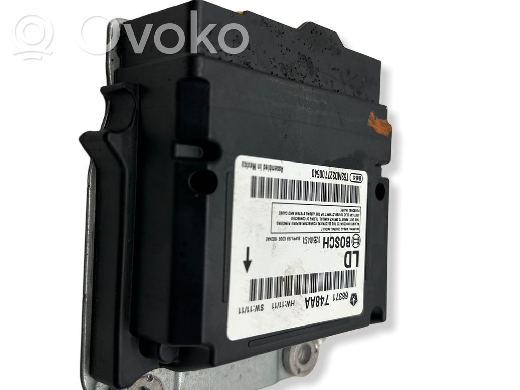 Airbag control unit/module   68371748AA,0285014274,T52MD327700540