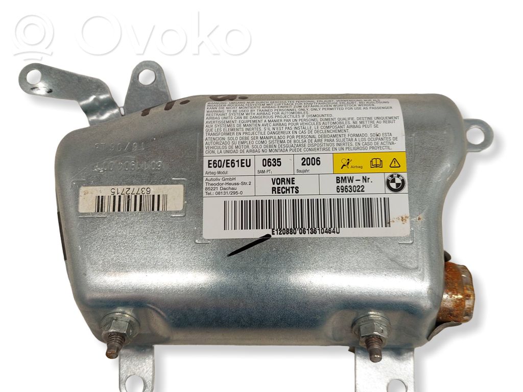 BMW 5 E60 E61 Front door airbag 