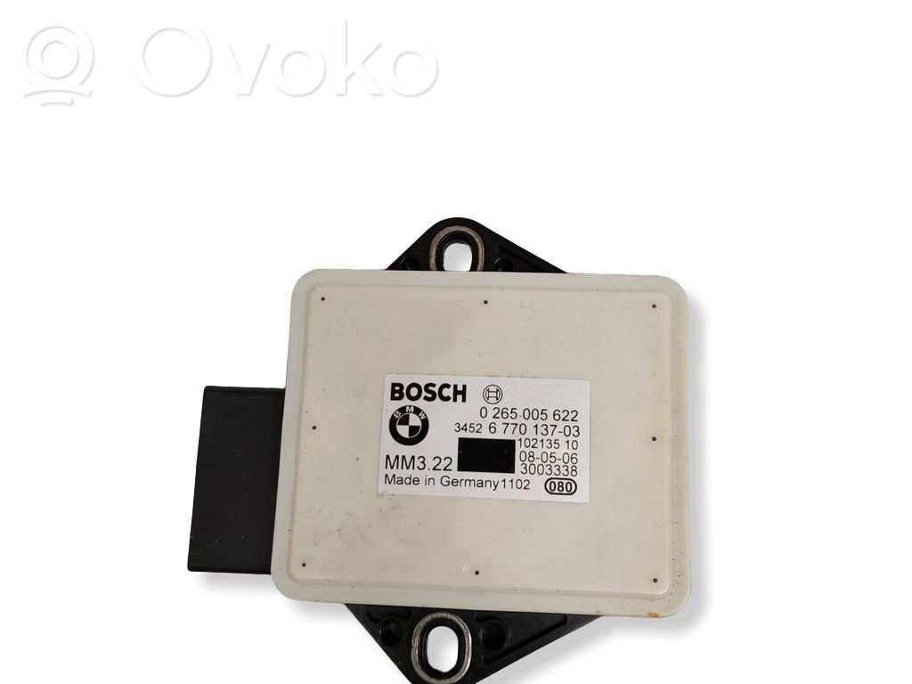 BMW 5 E60 E61 ESP acceleration yaw rate sensor 