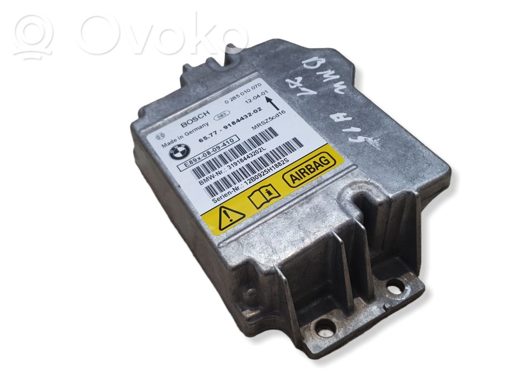 Airbag control unit/module   9184432,0285010070,31918443202L,MRSZ56016