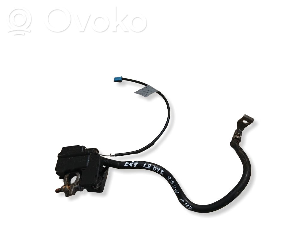 BMW 1 E81 E87 Negative earth cable (battery) 