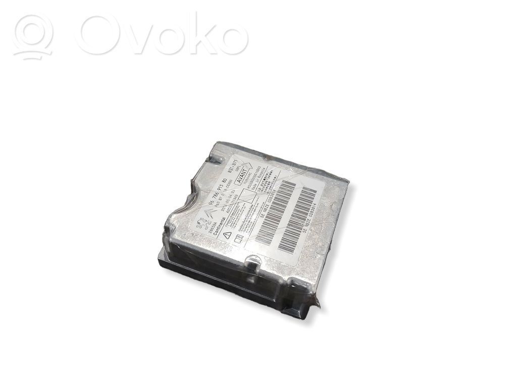 Citroen C4 II Airbag control unit/module 