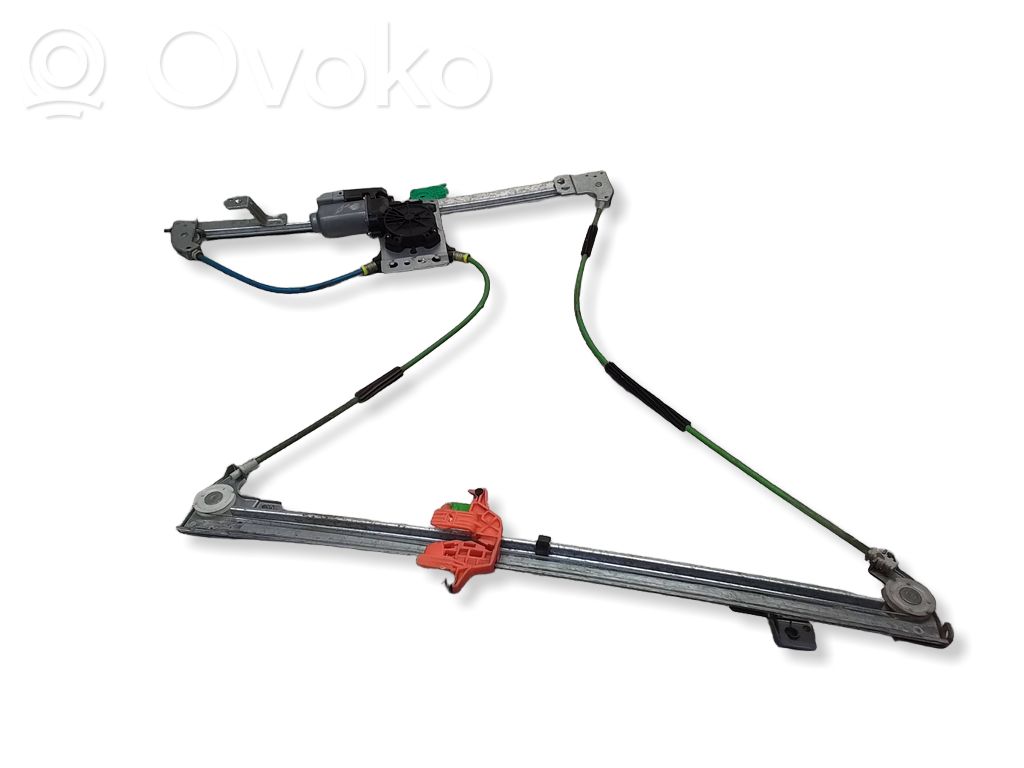 Front door window regulator with motor   400983D