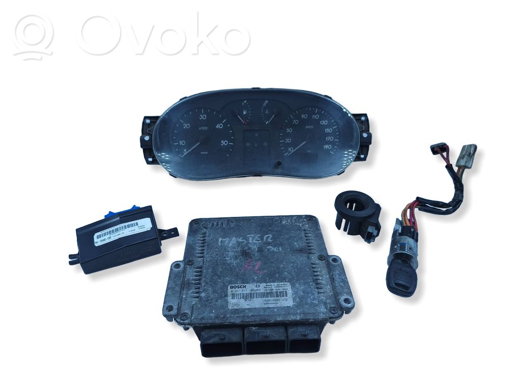 Renault Master II Engine ECU kit and lock set 