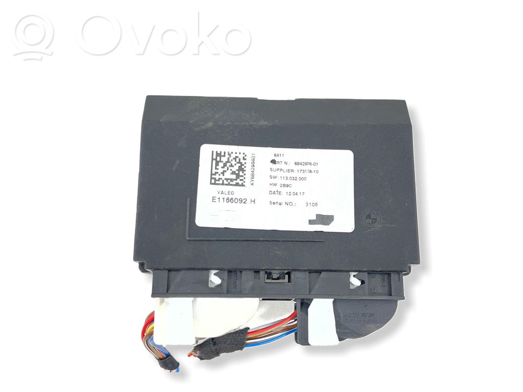 BMW 3 F30 F35 F31 Air conditioner control unit module 