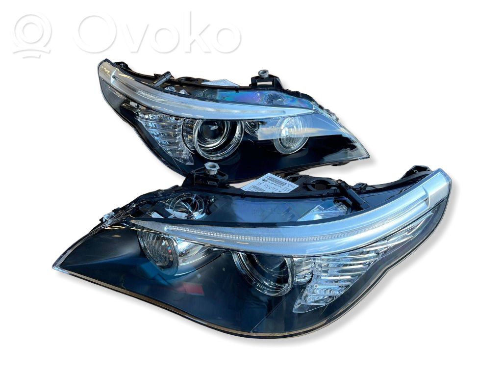 BMW 5 E60 E61 Headlights/headlamps set 