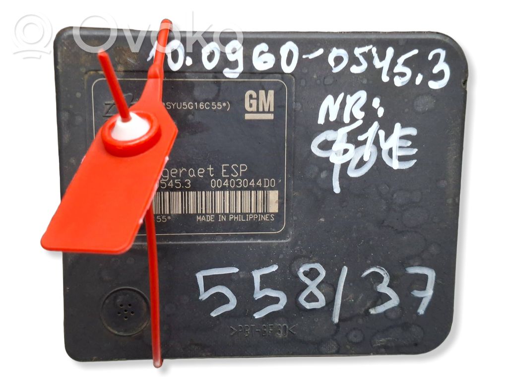 Sterownik / moduł ABS   S27649514,13213609,10096005543,10020602094