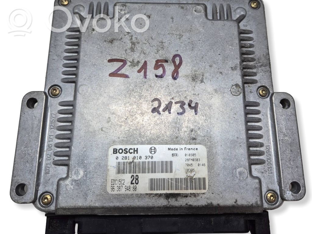 Peugeot 406 Engine control unit/module 