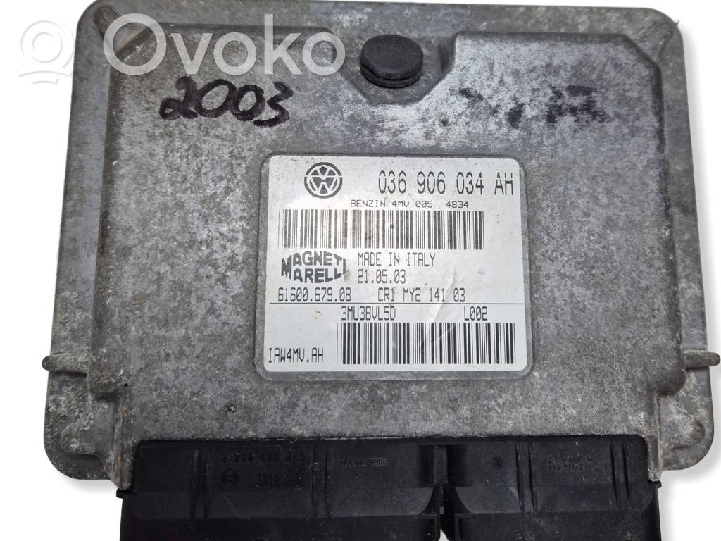 Engine control unit/module   036906034AH,3MU3BVL5D,6160067908