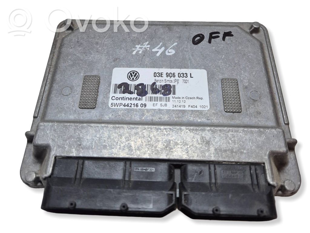 Volkswagen Polo IV 9N3 Sterownik / Moduł ECU 