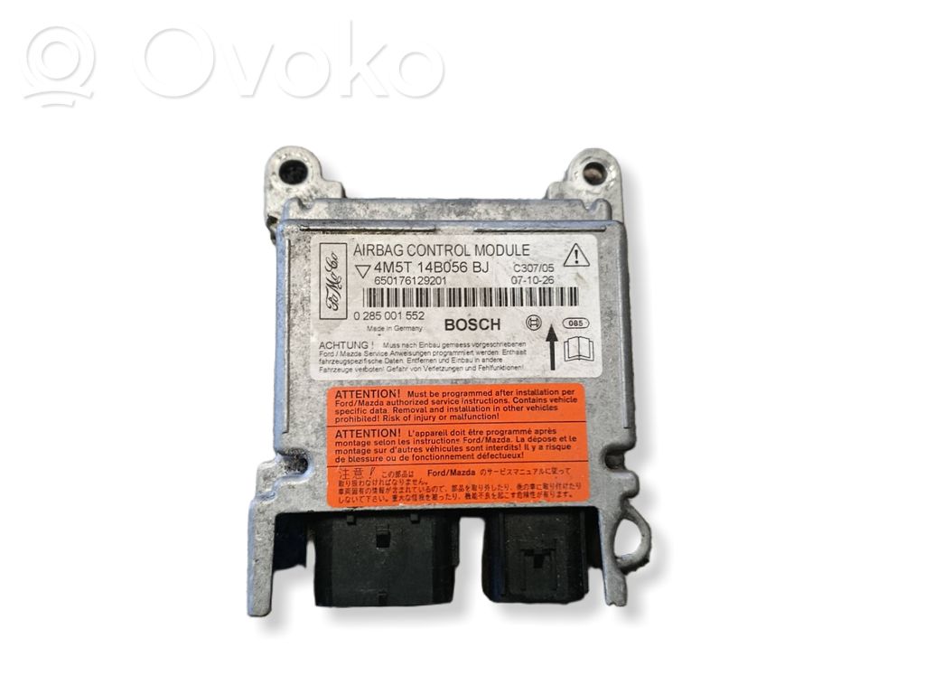 Airbag control unit/module   4M5T14B056BJ