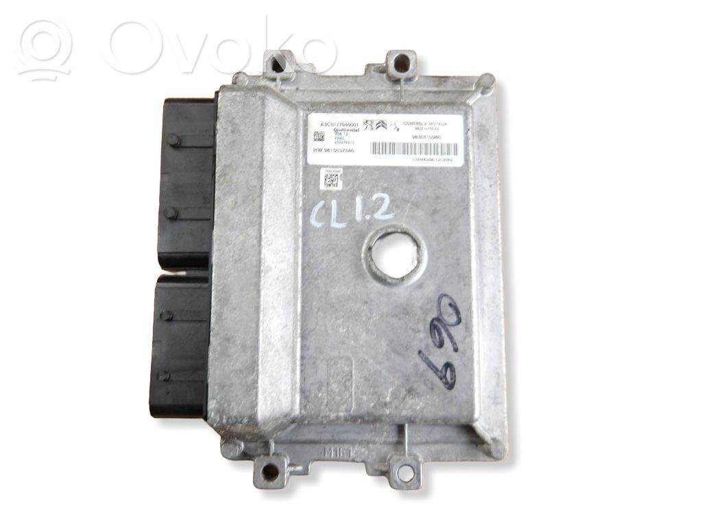 Opel Crossland X Engine control unit/module 