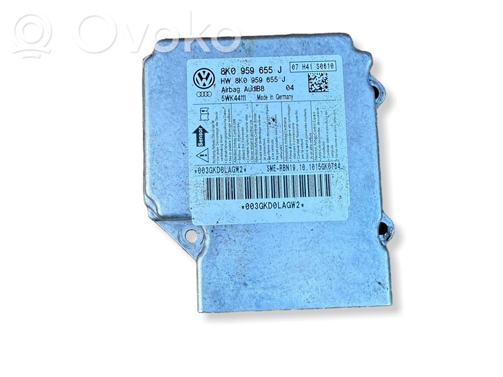 Audi A4 S4 B8 8K Airbag control unit/module 