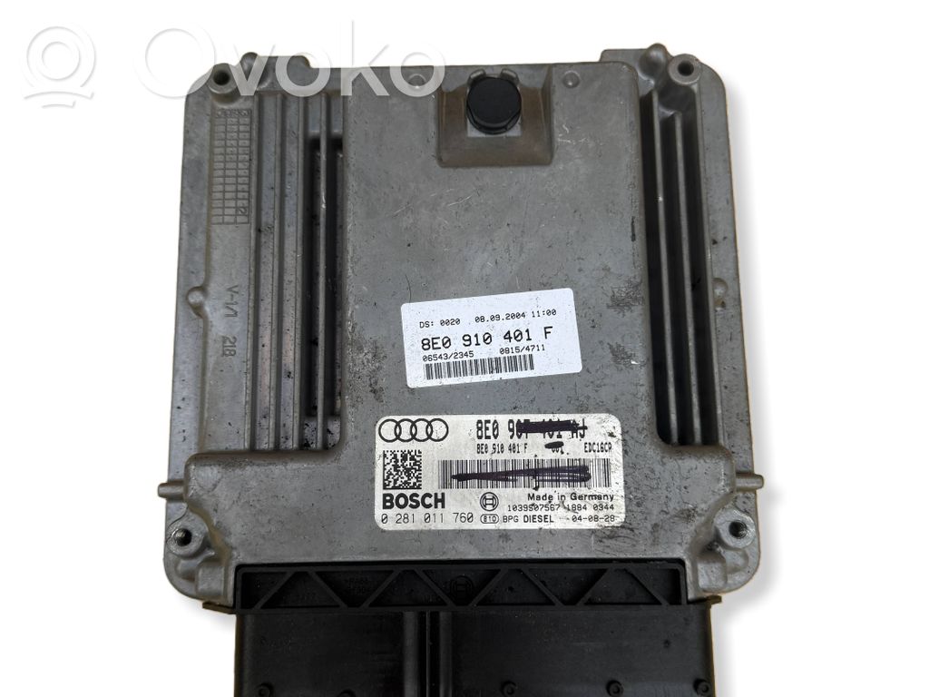 Audi A4 S4 B7 8E 8H Engine control unit/module 