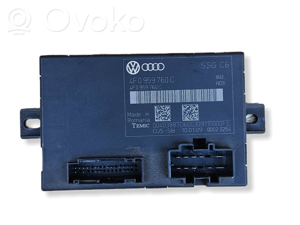Audi Q7 4L Other control units/modules 