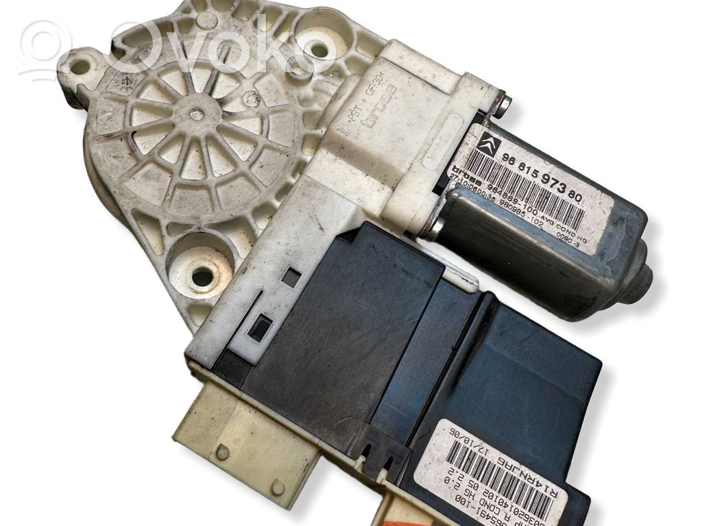 Citroen C5 Silnik regulatora szyby drzwi przednich 