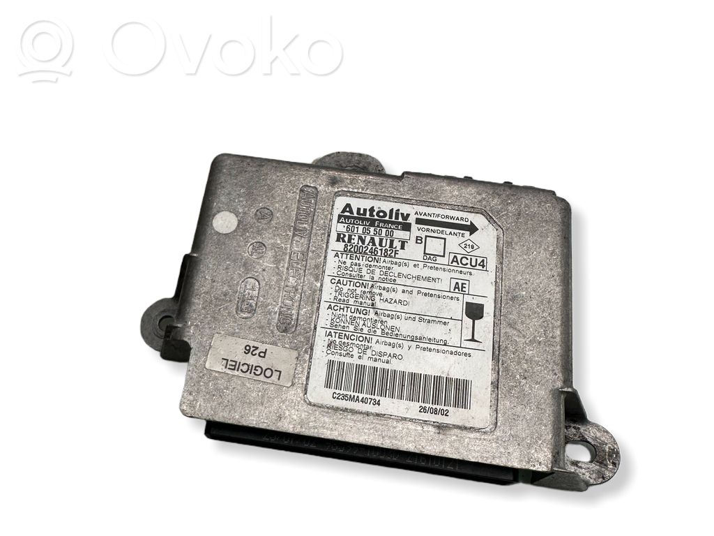 Renault Megane II Airbag control unit/module 