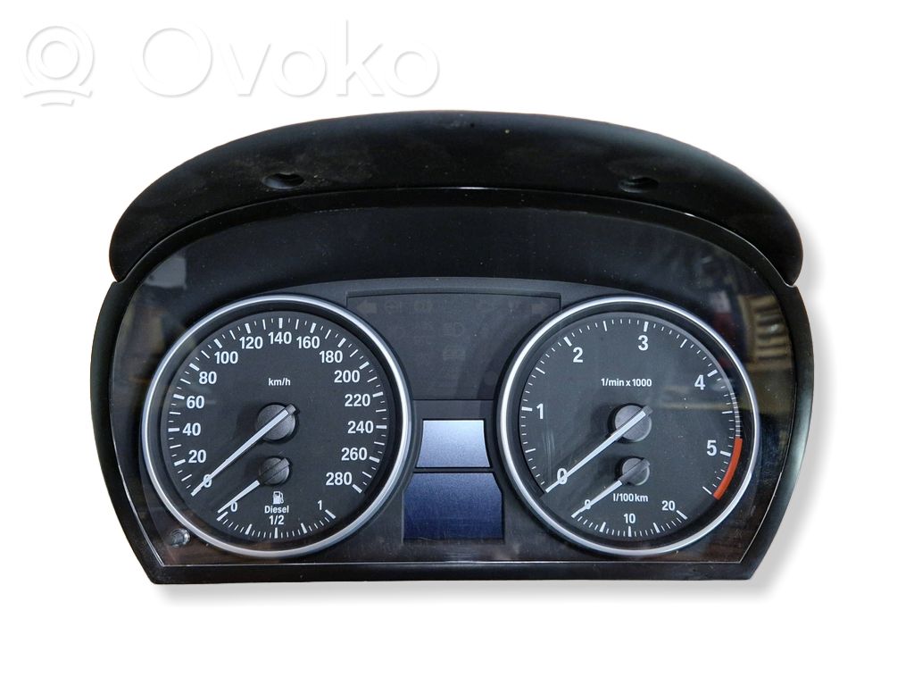 BMW 3 E92 E93 Speedometer (instrument cluster) 