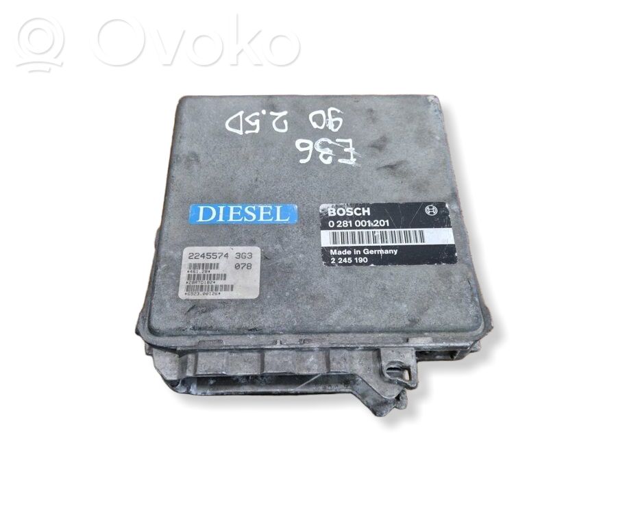 BMW 3 E36 Variklio valdymo blokas 