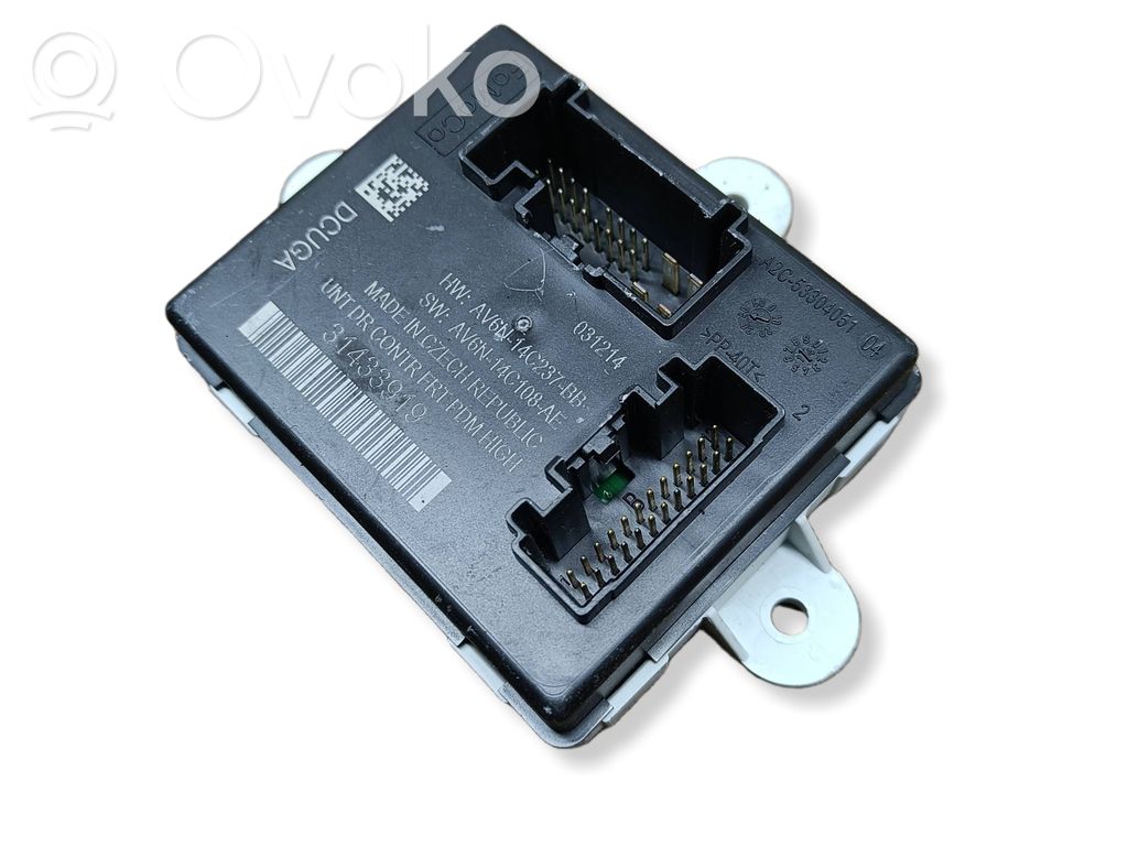 Door control unit/module   31433919,AV6N14C237BB,AV6N14C108AE