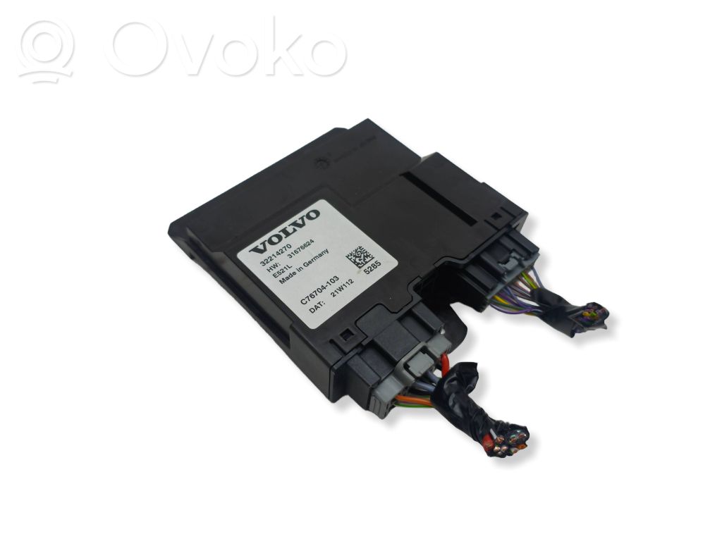 Volvo XC60 Sterownik / Moduł elektrycznej klapy tylnej / bagażnika 