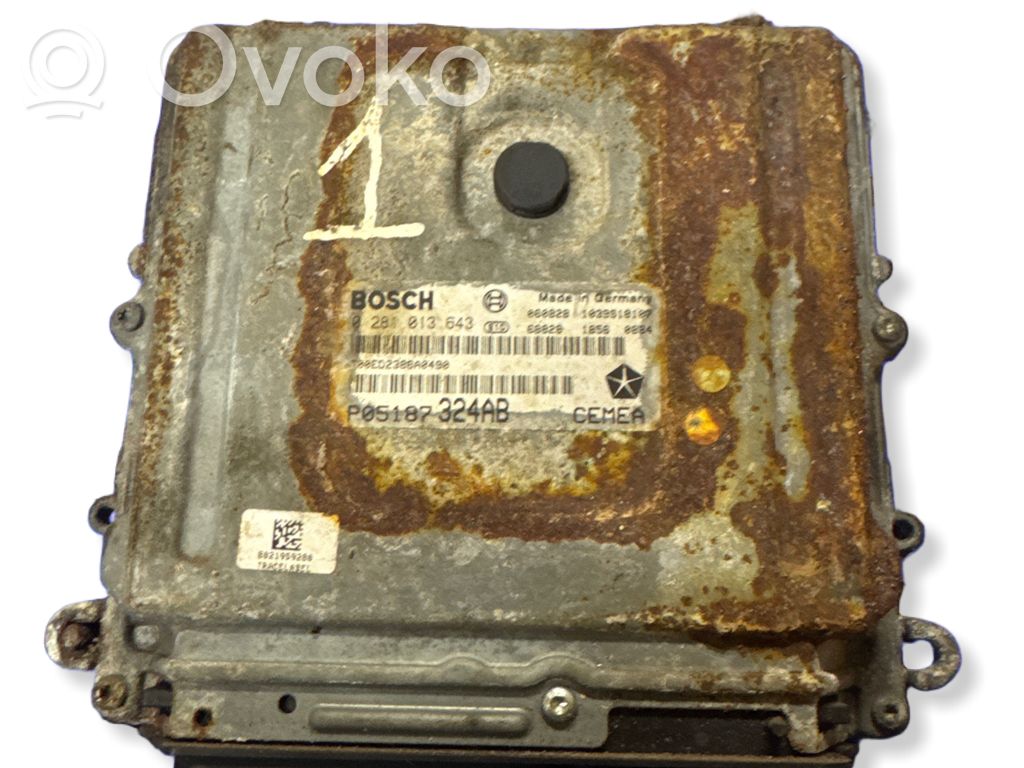 Jeep Grand Cherokee (WK) Engine control unit/module 