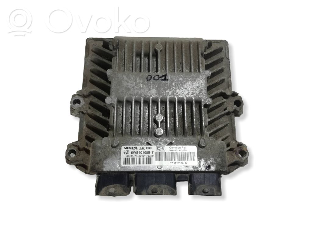 Citroen Berlingo Engine control unit/module 