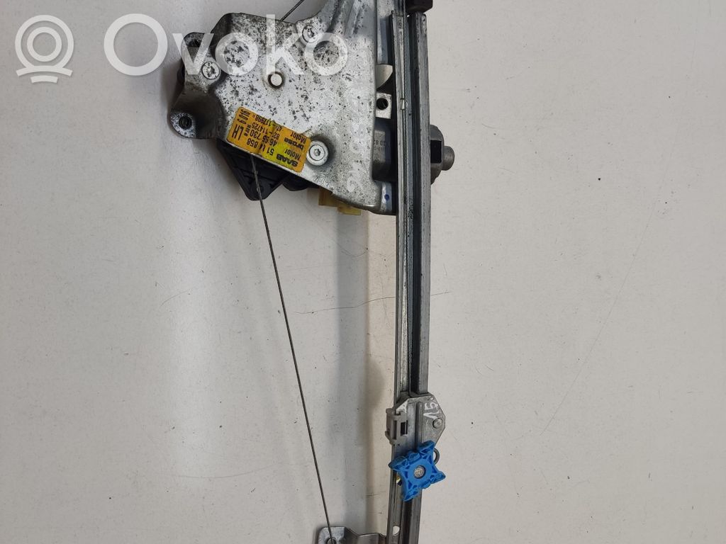 Saab 9-5 Regulador de puerta trasera con motor 