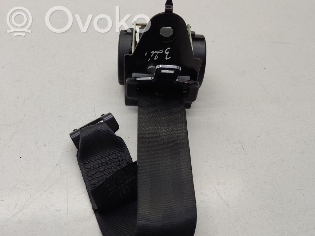 Nissan Qashqai Sicherheitsgurt hinten 