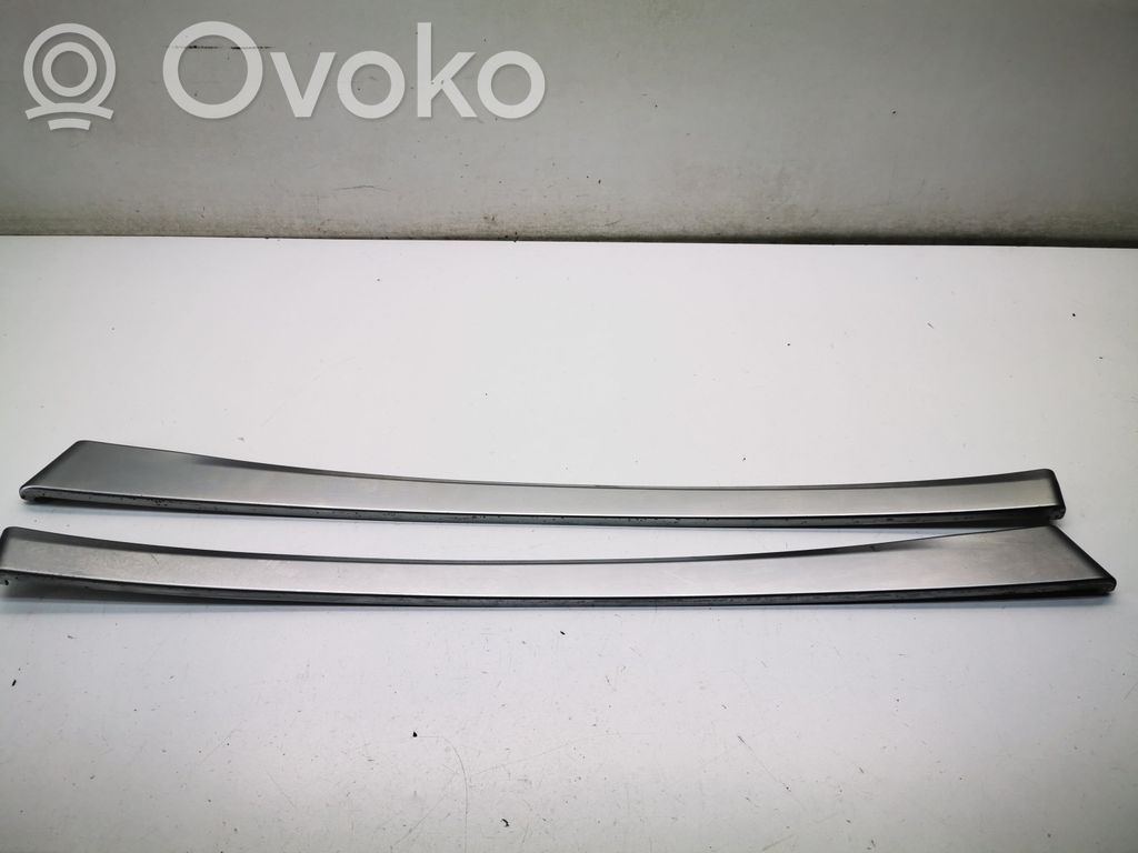 Saab 9-3 Ver2 Moldura del tarjetero del panel de la puerta trasera 