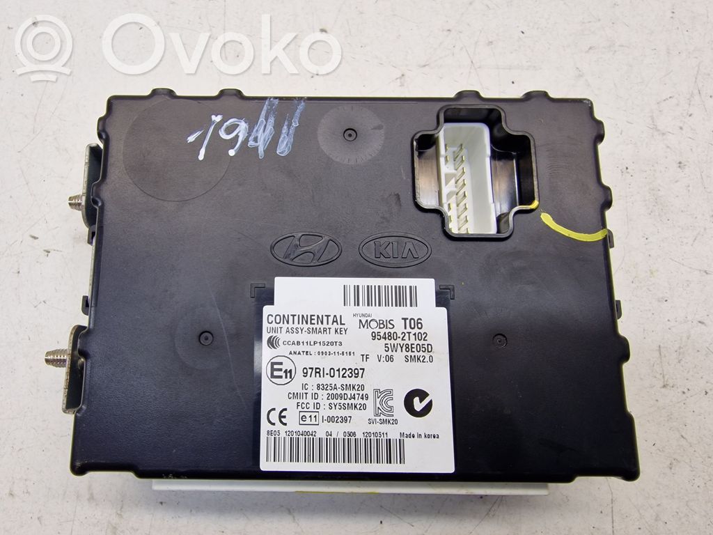 KIA Optima Keyless (KESSY) go control unit/module 
