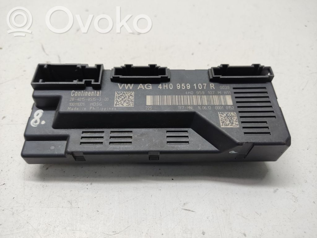 Tailgate/trunk control unit/module   4H0959107R,4H0959107