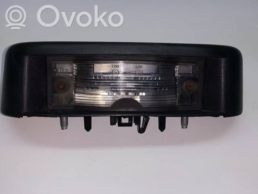 Nissan Primastar Numerio apšvietimas 