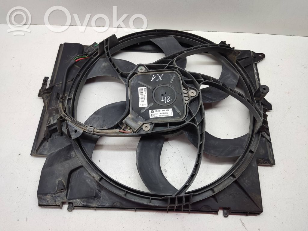 BMW X1 E84 Elektrisks radiatoru ventilators 