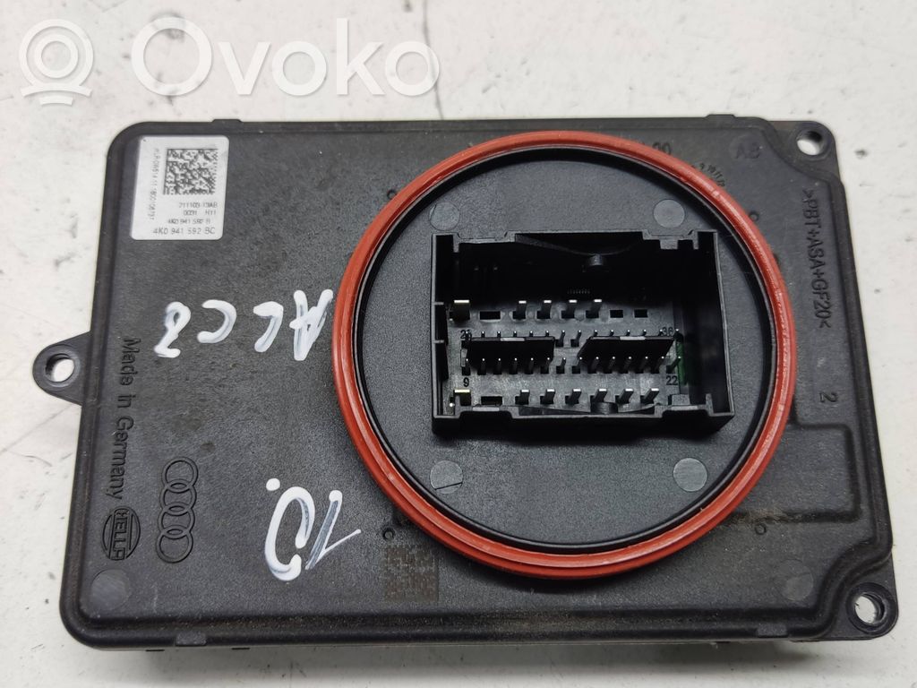 Audi A6 S6 C8 4K Headlight ballast module Xenon 