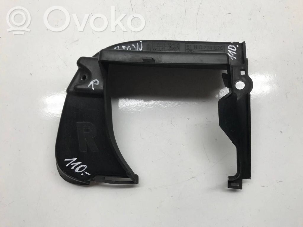 Front bumper corner part panel trim   8234826,51118234826