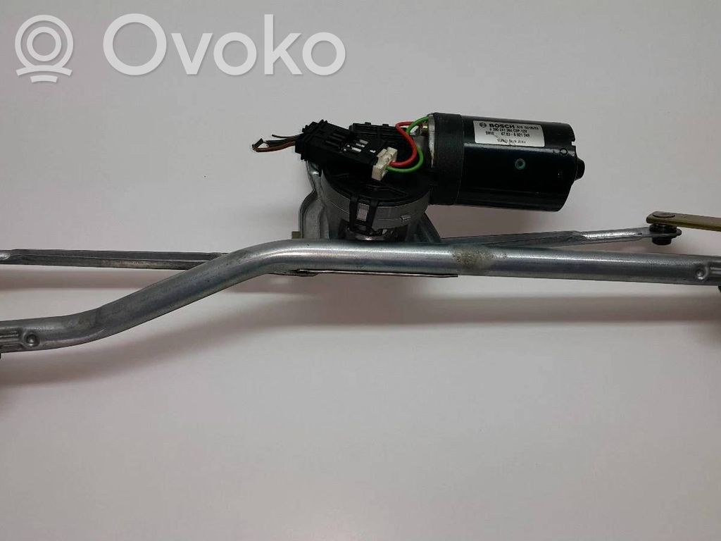 BMW 3 E46 Valytuvų mechanizmo komplektas 