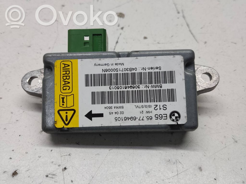 BMW 7 E65 E66 Airbag deployment crash/impact sensor 