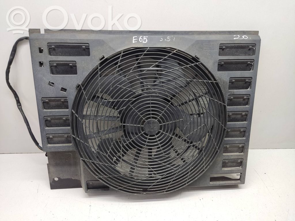 BMW 7 E65 E66 Elektrisks radiatoru ventilators 