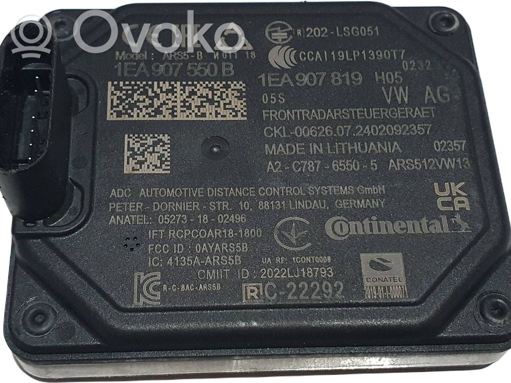Volkswagen ID.4 Sensor de radar Distronic 