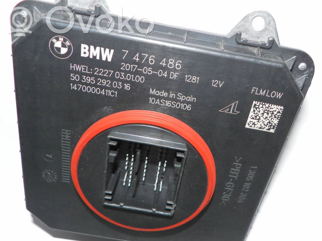 BMW 7 G11 G12 Módulo de control de balasto LED 