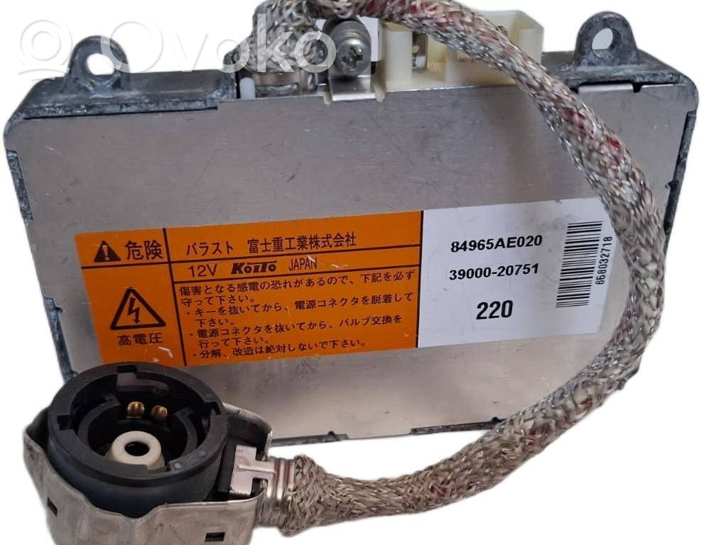 Subaru Outback Xenon control unit/module 