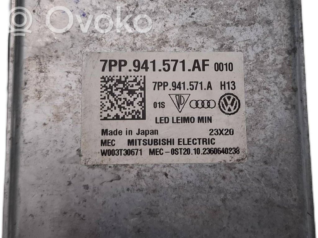 Moduł sterujący statecznikiem LED   7PP941571AF,7PP941571A,W003T30671,4N0941033G,4N0941034G,5TB941081,5TC941036C,7C1941035C,7C1941036C