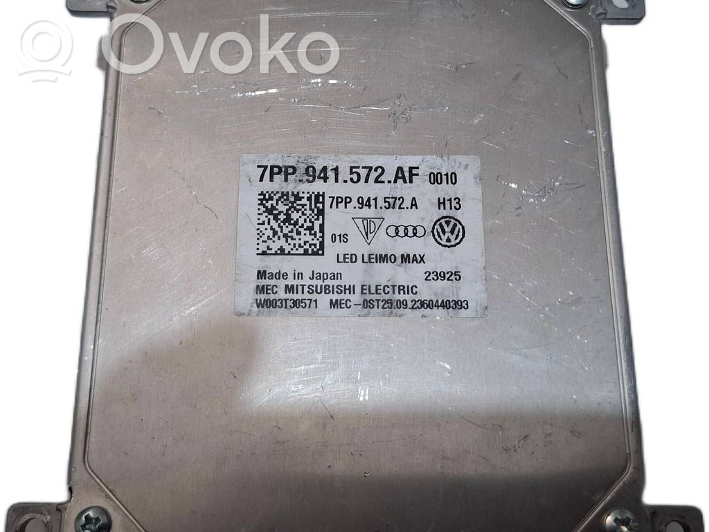 Moduł sterujący statecznikiem LED   7PP941572AF,7PP941572A,W003T30571,7PP941572A,7PP941572AF,81A941033C,81A941034C,971941033K,971941034K