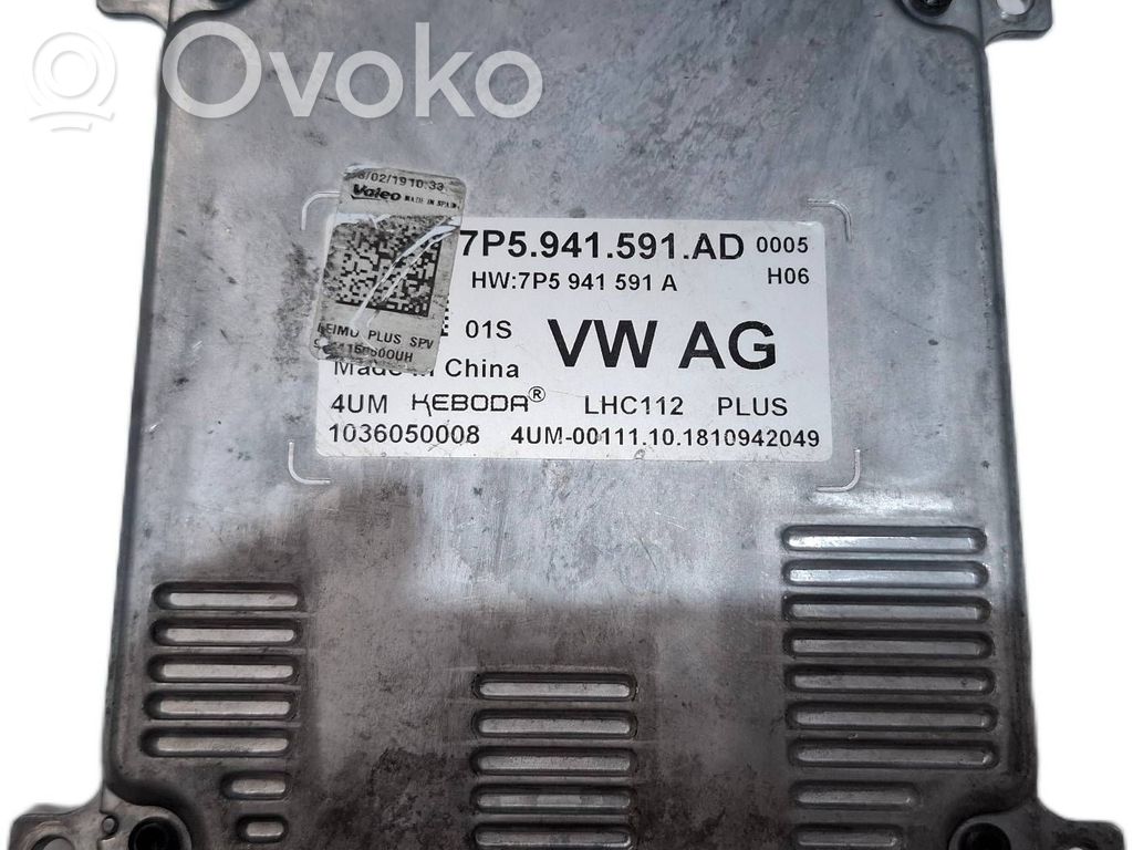 Moduł poziomowanie świateł Xenon   7P5941591AD,7P5941591A,1036050008,3G8941036,57B941016B,5E1941015D,5E1941016D,6F1941008A,7P5941591A,7P5941591AD