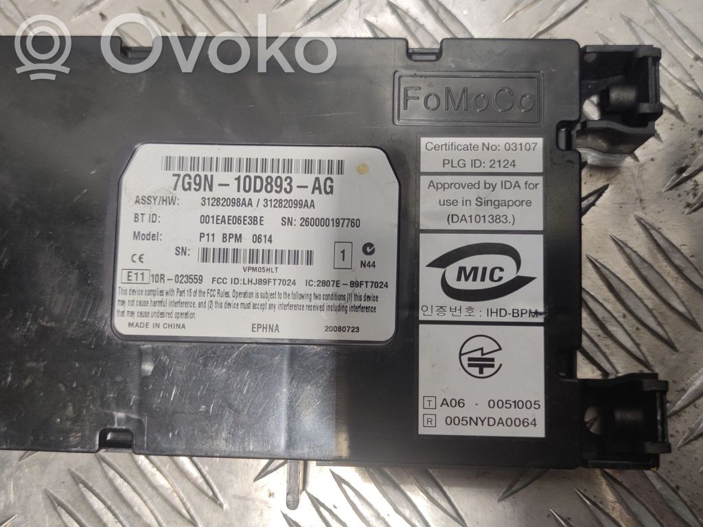Volvo S80 Bluetooth control unit module 