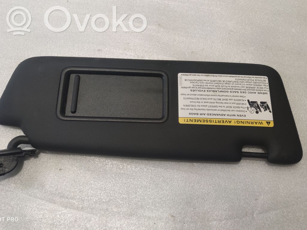 Sun visor   8U0857552D,8U0857552