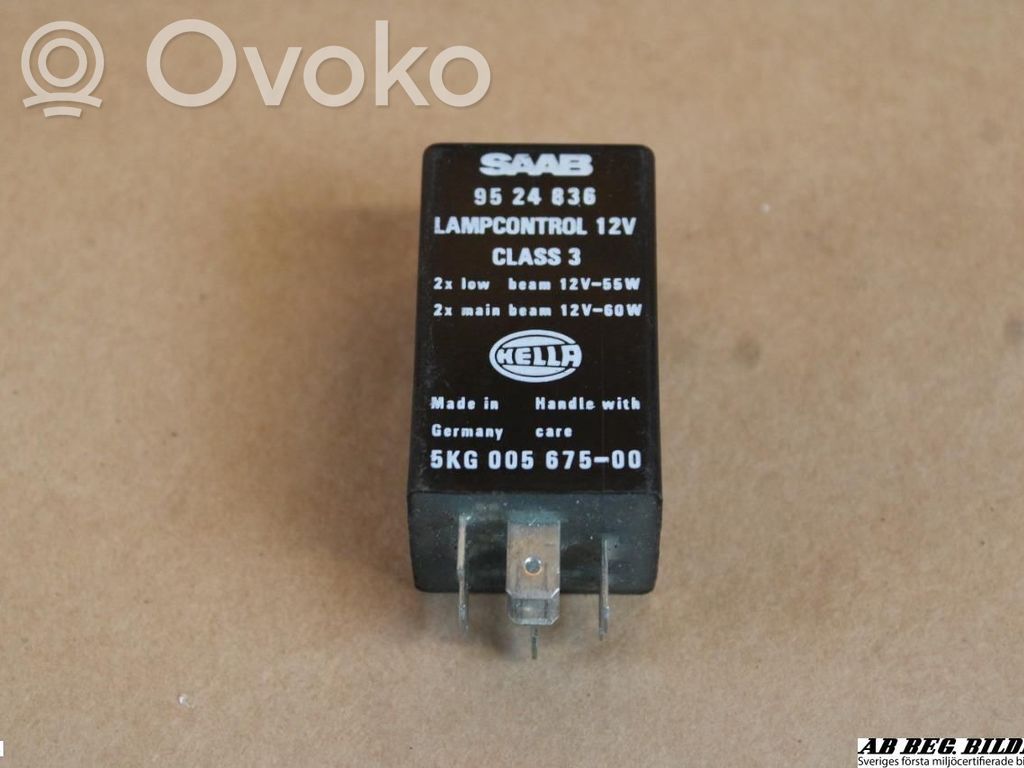 Saab 9000 CC Glow plug pre-heat relay 