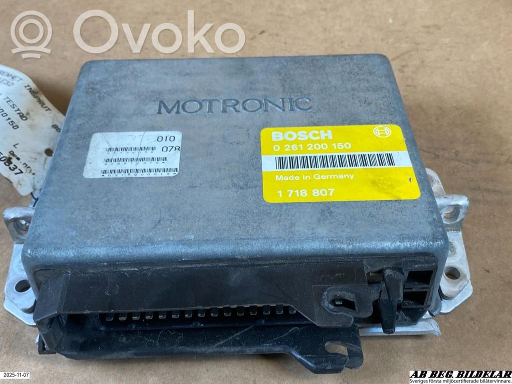 BMW 7 E32 Injection control unit/module 