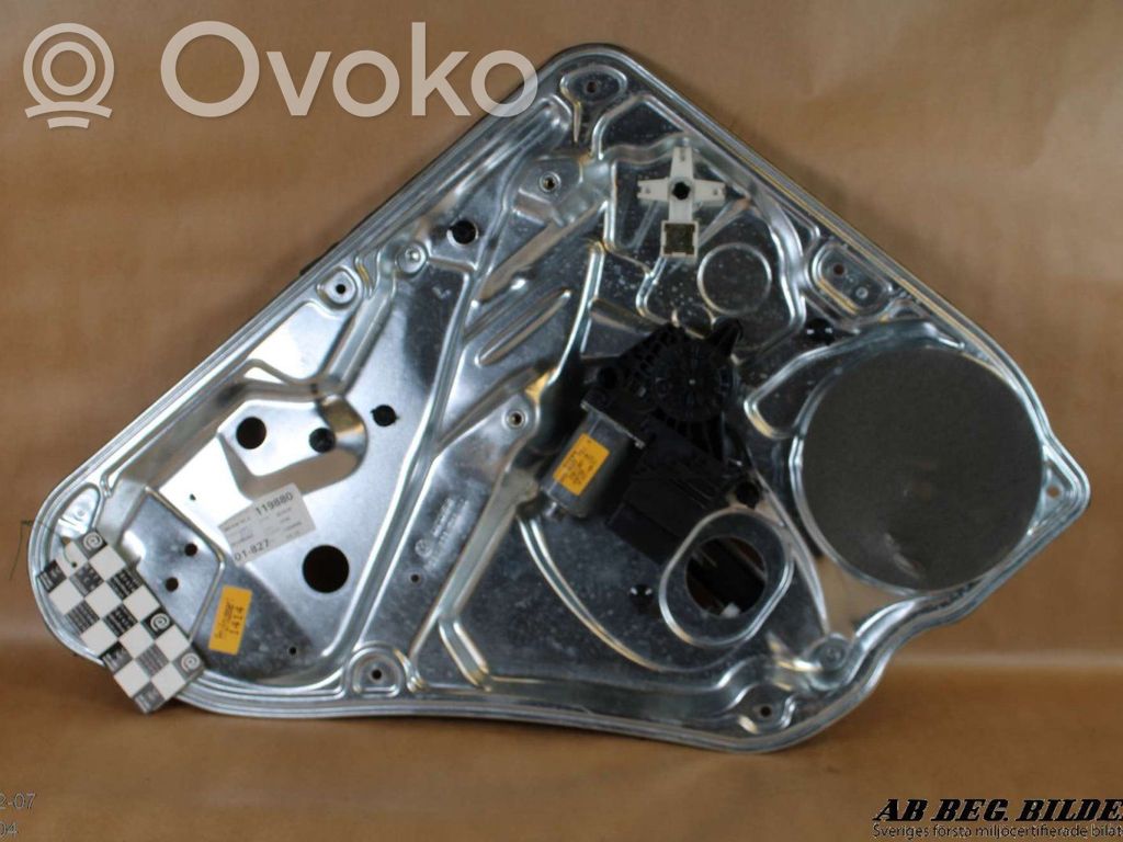 Volkswagen PASSAT B5 Etuikkunan nostomekanismi ilman moottoria 
